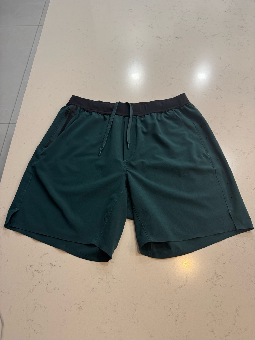 Ten Thousand Men's Athletic Shorts 7”- Forest Green Size M - TTSH002V3